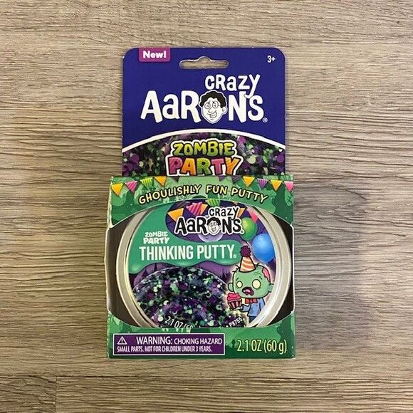 Aaron’s Crazy Thinking Putty Zombie Party Halloween New - Picture 1 of 6